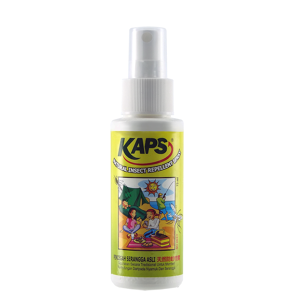 Langt væk Ledig banner Health Shop - KAPS Natural Insect Repellent Spray 75ml